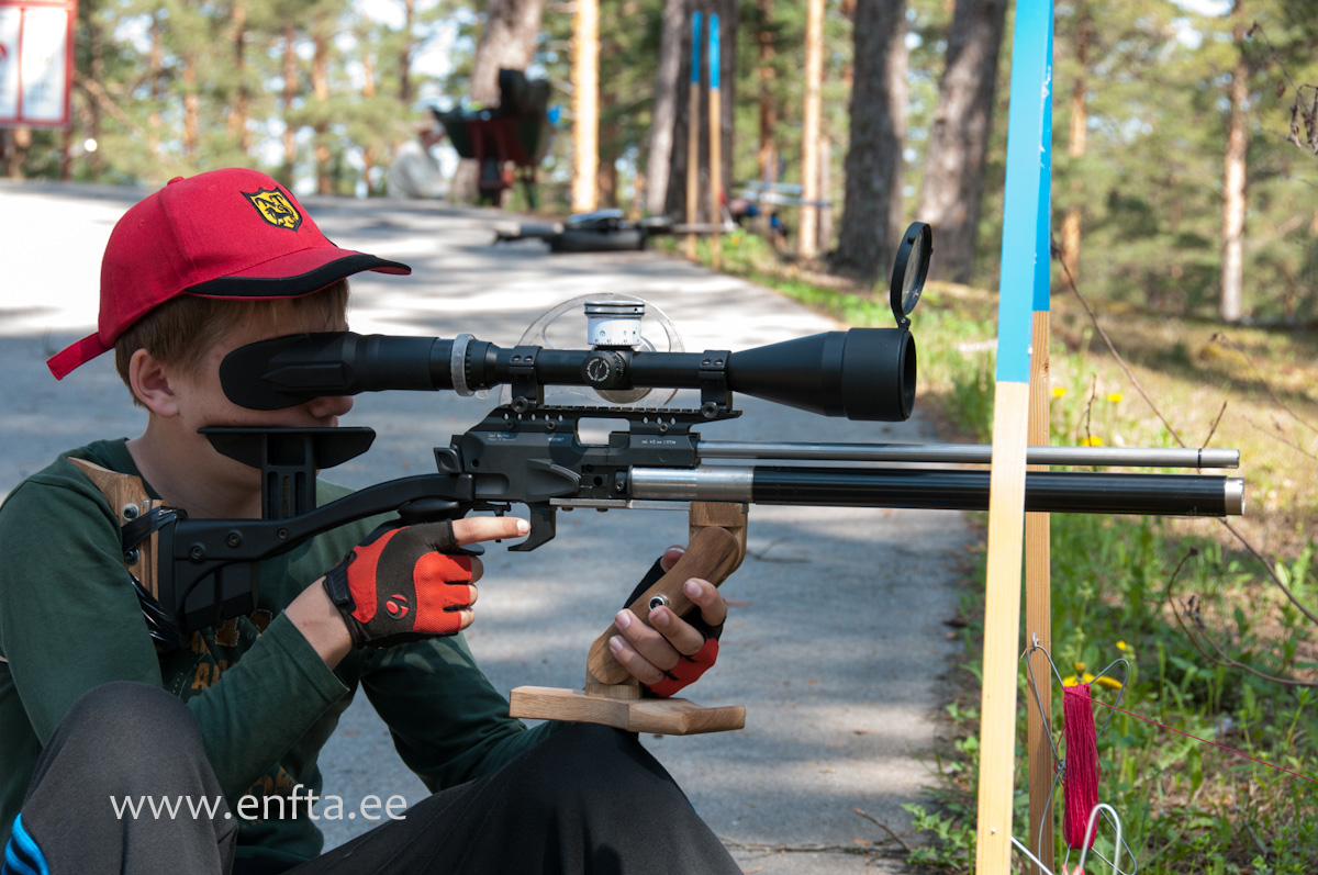 Rein J. Reinu, Hämmerli AR20 FT, Nikko Stirling Targetmaster 10-50x60